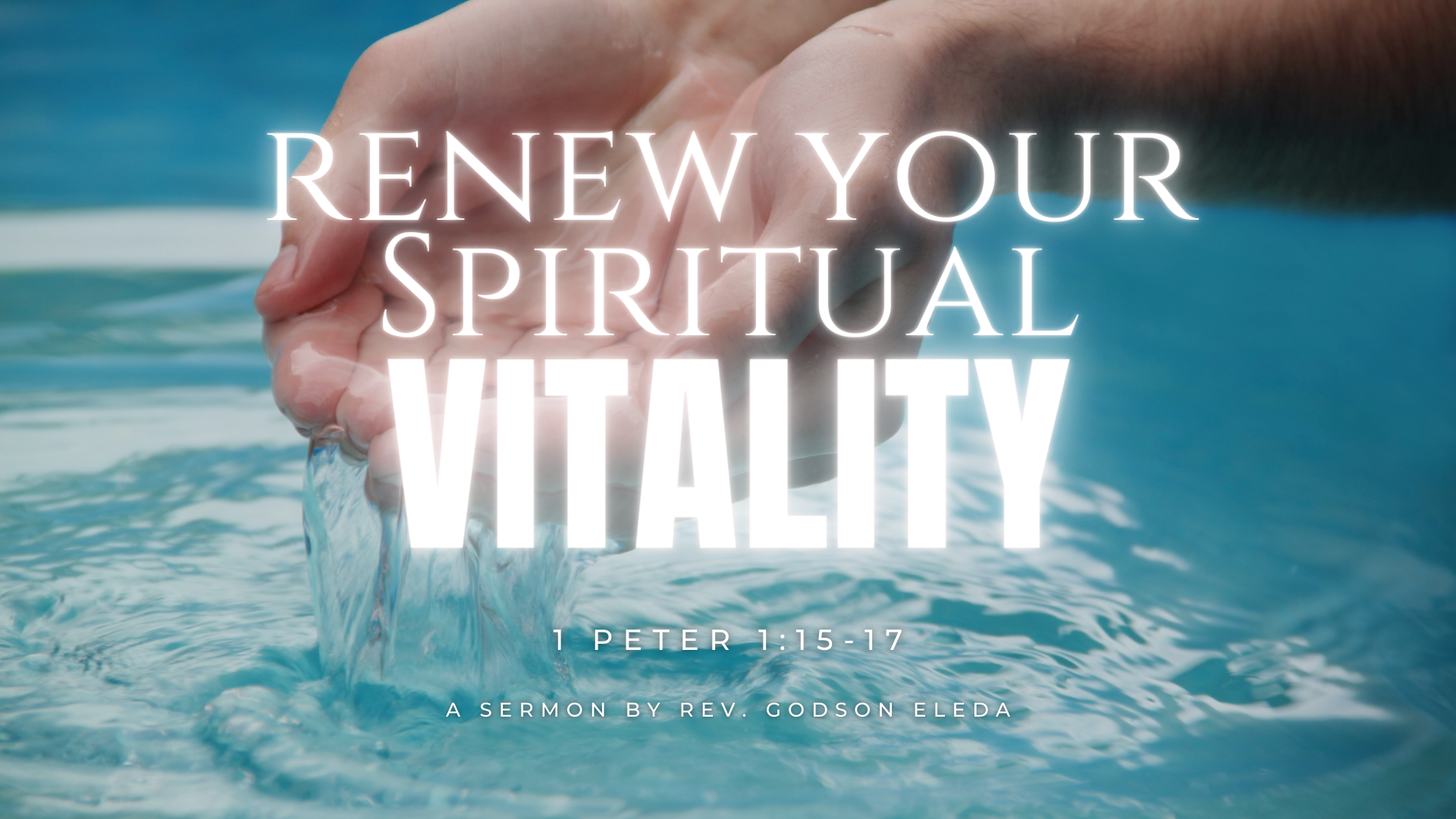 Renew Your Spiritual Vitality